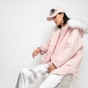 6日0点：KAMA 卡玛 7418760 女士中长款连帽棉服 低至90元