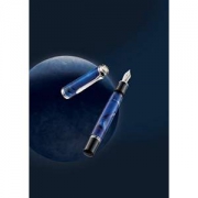 Pelikan 百利金 特别版 活塞钢笔 Souverän M805 蓝色沙丘（Blue Dunes） Federbreite F 午夜蓝