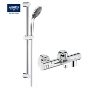 1日10点：GROHE 高仪 34337000+27333000 恒温花洒套装（带下出水） 1341元包邮（前2小时）