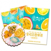 买1送1再送杯 金桔百香果茶水果茶柠檬片 券后￥19.9