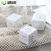 kyfen 清风 QF-M12C 魔方插座转换器 白色 9.9元包邮