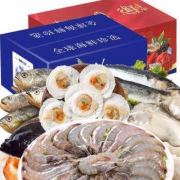PLUS会员：鲜佰客 1188型 海鲜大礼包 10种食材