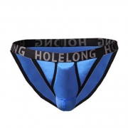 Holelong 活力龙 男士高分叉款三角内裤