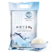 品冠膳食 东北大米一级粳米家用不抛光新米北国丁香稻5斤 *2件