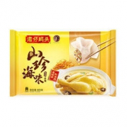 湾仔码头 山珍海味系列水饺 北虫草鲜美鸡味 600g *4件
