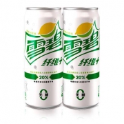 限地区：雪碧 Sprite 纤维+柠檬味汽水 330ml*24罐*2件