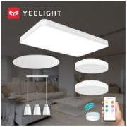 Yeelight 皓石智能LED吸顶灯 Pro星轨版 支持小米AI 三室两厅 (2700k-6000k、遥控器控制、90W)