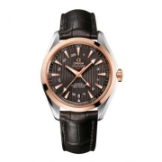 1日0点：OMEGA 欧米茄 Seamaster 海马系列 Aqua Terra GMT 231.23.43.22.06.001 男士双区机械腕表