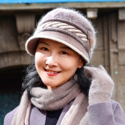 知楠 中老年帽妈妈帽针织毛线帽 29元（需用券）