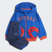 12日0点、双12预告：adidas 阿迪达斯 CV5364 婴童针织运动套装 169元包邮