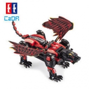 有券的上、新品发售：CaDA 咔搭 双鹰遥控机械 C51061 钢翼剑齿虎 646颗