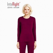 InteRight女士全棉保暖内衣套装