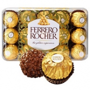 25日0点：Ferrero 费列罗 榛果金莎巧克力 30粒 375g