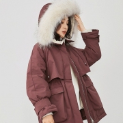 yaloo 雅鹿 YA61U0560O 女士连帽羽绒服 499元包邮（需用券）