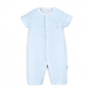 Purcotton 全棉时代 春夏婴幼儿纱布短袖连体服 低至36.9元
