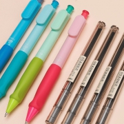 deli 得力 自动铅笔 2支装 送铅芯 0.5/0.7mm 7.2元包邮（需用券）