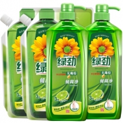 88VIP：绿劲 餐具净 柚子柠檬（1.28kg*2瓶+1.3kg*2瓶） *4件 67.26元包邮（前1分钟，合16.82元/件）