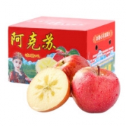 游鲜生 阿克苏冰糖心苹果果径 80-90mm 十斤装