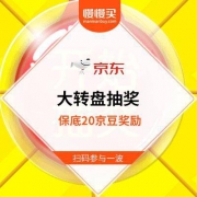 必中20京豆 京东大转盘抽奖
