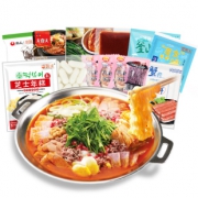 韩式部队火锅鱼饼泡菜芝士年糕材料套餐 券后￥32.9