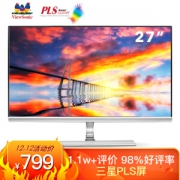 ViewSonic 优派 VX2771-shv 27英寸 PLS显示器