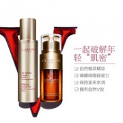 双12预售：CLARINS 娇韵诗 明星精华套装（双萃精华30ml+V脸精华50ml）