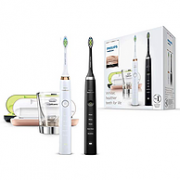 2支+2旅行盒+1水杯，Philips飞利浦 Sonicare hx9392/39 DiamondClean 金色 & 黑色电动牙刷