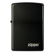 美国原机进口 Zippo 蓝/黑耀冰 16孔防风磨砂打火机