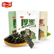第二份半价 夹心海苔紫菜零食30g*3 券后￥19.9