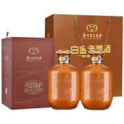茅台集团 白金老酱酒 53度 酱香型 500ml*2瓶