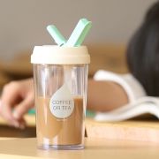 Vmini 双层吸管杯 380/550ml 送杯刷+吸管刷 *2件 29.7元包邮（合14.85元/件）