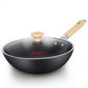 COOKER KING 炊大皇 CG32QQ 无涂层轻巧炒锅 32cm *2件