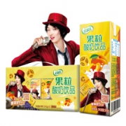 限地区：伊利 优酸乳 果粒酸奶饮品黄桃口味 245g*12盒