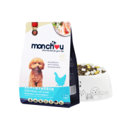Monchou 冻干犬粮 1.5kg天然成犬粮小型双拼贵宾泰迪雪纳瑞比熊通用 38元包邮（需用券）