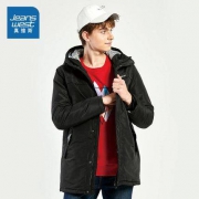 JEANSWEST 真维斯 JW-84-122511 男士中长款棉服
