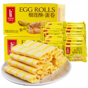 咔啰卡曼 榴莲酥夹心蛋卷25g*20包 1箱 19.8元包邮（需用券）