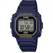 CASIO 中性款成人数字石英手表树脂表带 F-108WH-2A2EF