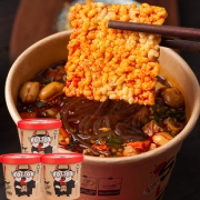 正品食族人！锅巴酸辣粉6桶 券后￥19.9