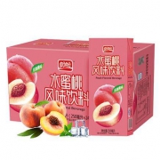 限地区：盼盼 水蜜桃风味饮料250ml*24盒