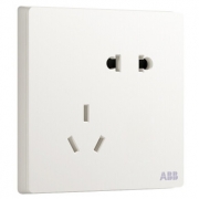 ABB 轩致 86型 错位五孔插座套餐 16只装 159.84元包邮（需用券）