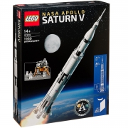 88VIP：LEGO 乐高 21309 阿波罗土星五号运载火箭 176粒小颗粒 796.3元包邮包税（双重优惠）