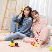 暖暖套装【唇束】仙女珊瑚绒居家服