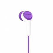 KOSS 高斯 KEB15iW 入耳式耳机 紫色 9.9元包邮（需用券）