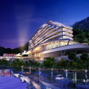 住洲际旗下"邮轮"皇冠！杭州千岛湖皇冠假日酒店1晚套餐 618元起/晚