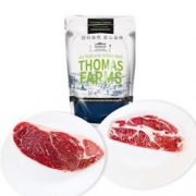 THOMAS FARMS 澳洲安格斯牛排套餐 1.2kg/袋6片装(保乐肩3片+上脑3片) 159元