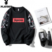 ￥19.9 PLAYBOY 花花公子 男士加绒连帽卫衣 M-4XL