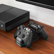 AmazonBasics 亚马逊倍思 Xbox One 双充电站+ 2 个可充电电池组