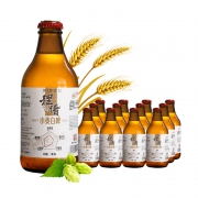 摆谱 精酿小麦白啤 296ml*12瓶 59元包邮