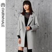 12日0点、双12预告：Mark Fairwhale 马克华菲 428416022221 女士羊毛呢大衣