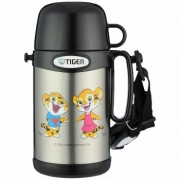 四色可选：TIGER 虎牌 MCG-A05C-YT 卡通保温杯 500ml *2件